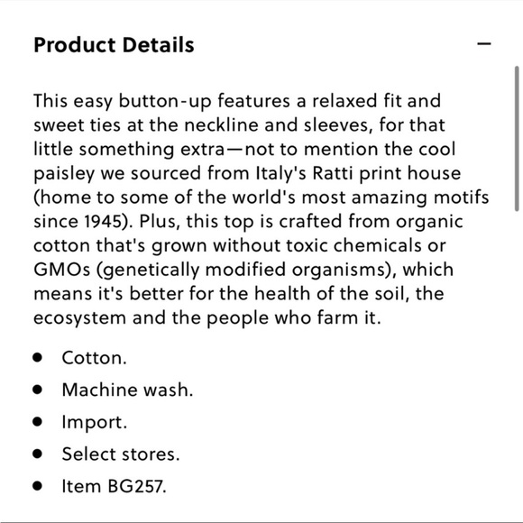 2 piece J.Crew Collection pacific paisley print top and skirt - Picture 7 of 7